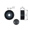 Gates Auxiliary Drive Belt Idler Pulley Deflection Guide DriveAlign T36462 thumbnail