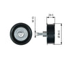 Gates Auxiliary Drive Belt Idler Pulley Deflection Guide DriveAlign T36536 thumbnail