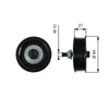 Gates Auxiliary Drive Belt Idler Pulley Deflection Guide DriveAlign T36602 thumbnail