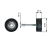 Gates Auxiliary Drive Belt Idler Pulley Deflection Guide DriveAlign T36772 thumbnail