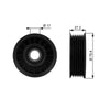 Gates Auxiliary Drive Belt Idler Pulley Deflection Guide DriveAlign T38009 thumbnail
