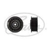Gates Auxiliary Drive Belt Idler Pulley Deflection Guide DriveAlign T38090 thumbnail