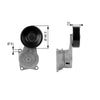 Gates Auxiliary Drive Belt Tensioner DriveAlign T38170 thumbnail