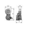 Gates Auxiliary Drive Belt Tensioner DriveAlign T38413 thumbnail