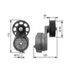 Gates Auxiliary Drive Belt Tensioner DriveAlign T38425 thumbnail