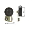 Gates Auxiliary Drive Belt Tensioner DriveAlign T39019 thumbnail