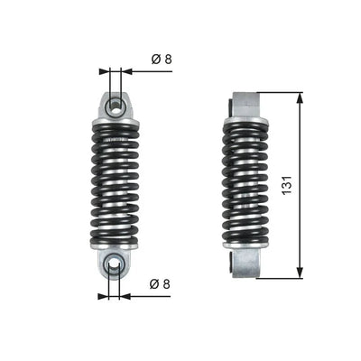 Auxiliary Drive Belt Tensioner Gates DriveAlign® T39151 - tradevehicleparts.co.uk