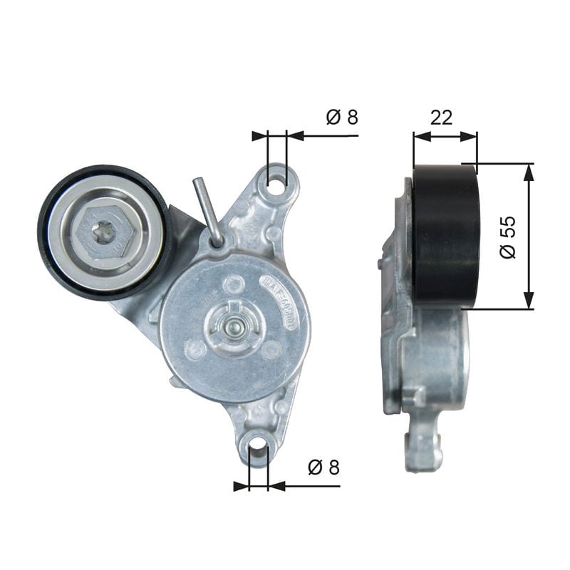 Auxiliary clearance drive belt