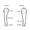 Gates Timing Belt PowerGrip 5028 thumbnail