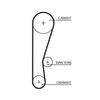 Gates Timing Belt PowerGrip 5119 thumbnail