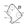 Gates Timing Belt PowerGrip 5214XS thumbnail