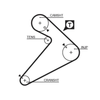 Gates Timing Belt PowerGrip 5222 thumbnail