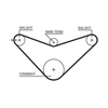Gates Timing Belt PowerGrip 5235XS thumbnail