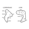 Gates Timing Belt PowerGrip 5248XS thumbnail