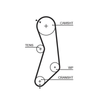 Gates Timing Belt PowerGrip 5319 thumbnail