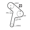 Gates Timing Belt PowerGrip 5471XS thumbnail