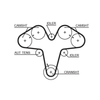 Gates Timing Belt PowerGrip 5476XS thumbnail