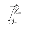 Gates Timing Belt PowerGrip 5478XS thumbnail