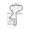 Gates Timing Belt PowerGrip 5542XS thumbnail