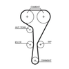 Gates Timing Belt PowerGrip 5550XS thumbnail