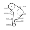 Gates Timing Belt PowerGrip 5559XS thumbnail