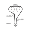 Gates Timing Belt PowerGrip 5603XS thumbnail