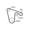 Gates Timing Belt PowerGrip 5619XS thumbnail