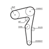 Gates Timing Belt PowerGrip 5646XS thumbnail