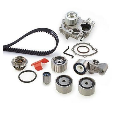 Gates Timing Belt & Water Pump Kit With Thermostat PowerGrip KP2TH15612XS-3