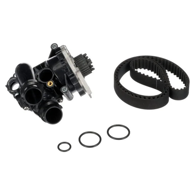 Gates Timing Belt & Water Pump Kit With Thermostat PowerGrip KP1TH15698XS-2