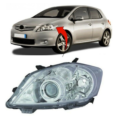 Fits Toyota Auris 2010-2012 Headlight Headlamp Electric Clear Lens Passenger Side