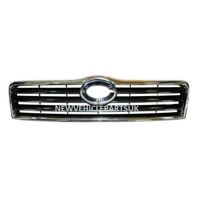 Fits Toyota Avensis T23 2003-2006 Front Main Centre Grille With Chrome Frame
