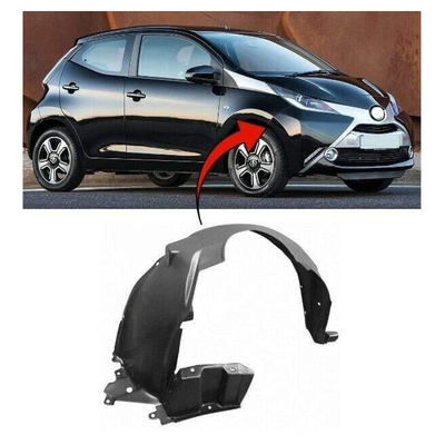 Fits Toyota Aygo 2014- Front Wing Arch Liner Splash Guard Driver Side Complete