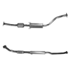 BM Catalysts Petrol Catalytic Converter Euro Level 2 BM91297 thumbnail