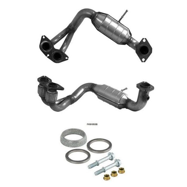 BM Catalysts Petrol Catalytic Converter Euro Level 2 BM91053 - image 2