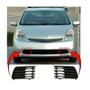 Fits Toyota Prius 2003-2009 Front Bumper Fog Grille No Fog Hole Pair Left & Right thumbnail