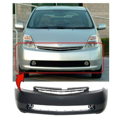 Fits Toyota Prius 2003-2009 Front Bumper Mat Black No Pdc Or Washer Holes