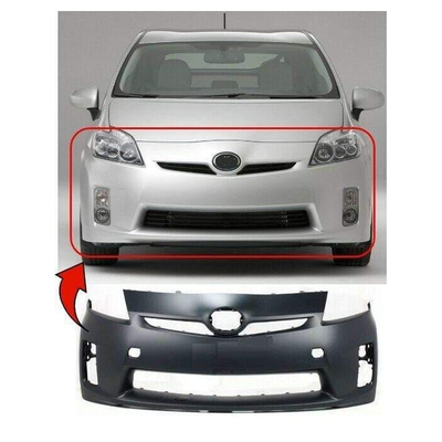 Fits Toyota Prius 2009-2012 Front Bumper No Washer Or Pdc Holes