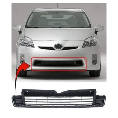 Fits Toyota Prius 2010-2012 Front Bumper Grille Lower Centre
