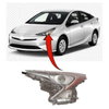 Fits Toyota Prius 2016- Headlight Headlamp Led W/Electric Leveler Black Type Passenger Side thumbnail