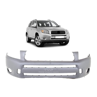 Fits Toyota Rav 4 2006-2009 Front Bumper With Round Fog Holes With Wing Extensions