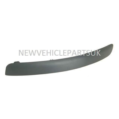 Fits Toyota Yaris 2003-2005 Front Bumper Moulding Mat-Black Left