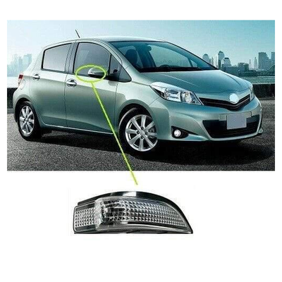 Fits Toyota Yaris 2011-2014 Door Wing Mirror Indicator Driver Side Normal & Hybrid Models