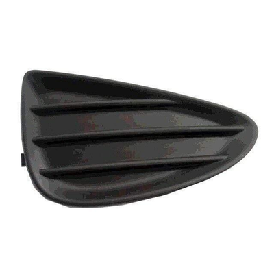 Fits Toyota Yaris 2011-2014 Front Bumper Fog Grille Mat Black Driver Side