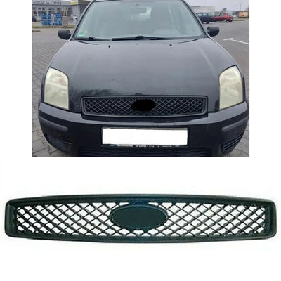 Fits Ford Fusion 2002-2005 Front Main Radiator Grille Black - tradevehicleparts.co.uk