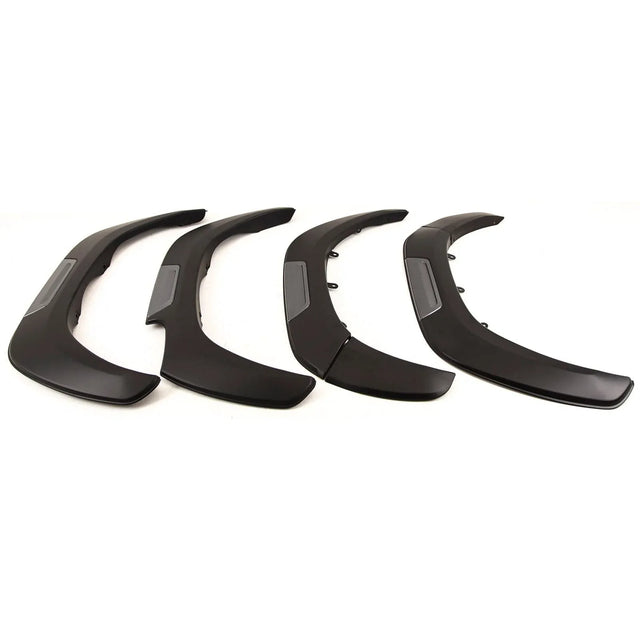 For Toyota Hilux MK8 2016-2018 Wheel Arches Fender Flares Black & Silver - image 2