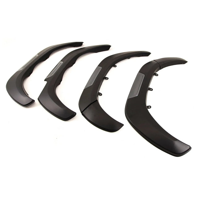 For Toyota Hilux MK8 2016-2018 Wheel Arches Fender Flares Black & Silver - image 4