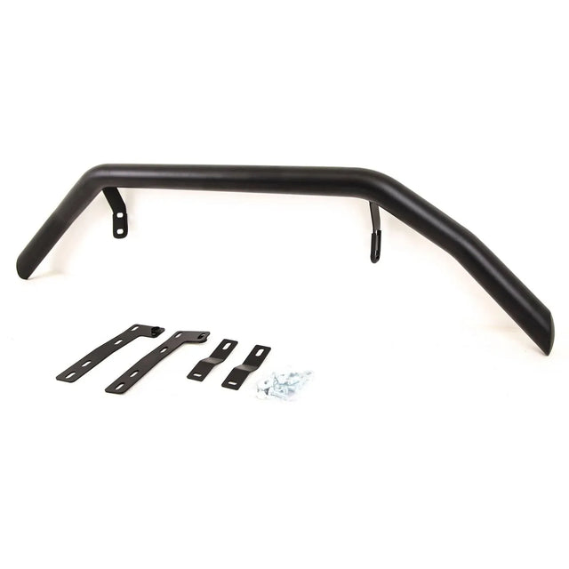 For Toyota Hilux 2020- Front Bumper City Spoiler Nudge Bull Bar Black - image 4