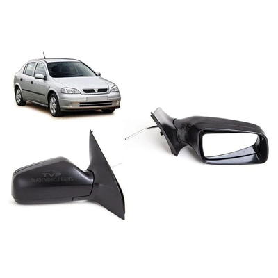 Fits Vauxhall Astra 1998-2004 Door Wing Mirror Manual Textured Cover Driver Side