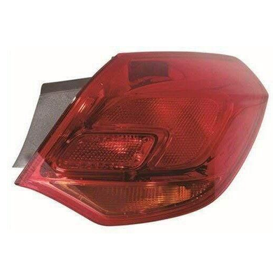 Fits Vauxhall Astra 5Dr Hatch 2010-2015 Rear Light Lamp Outer Section Red Driver Side